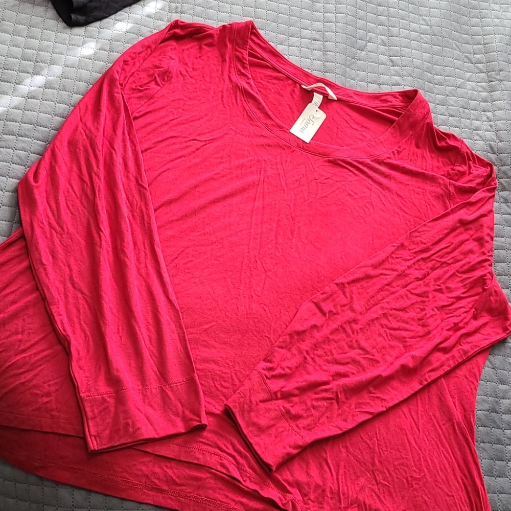 Soma Long sleep shirt, XXL, red
